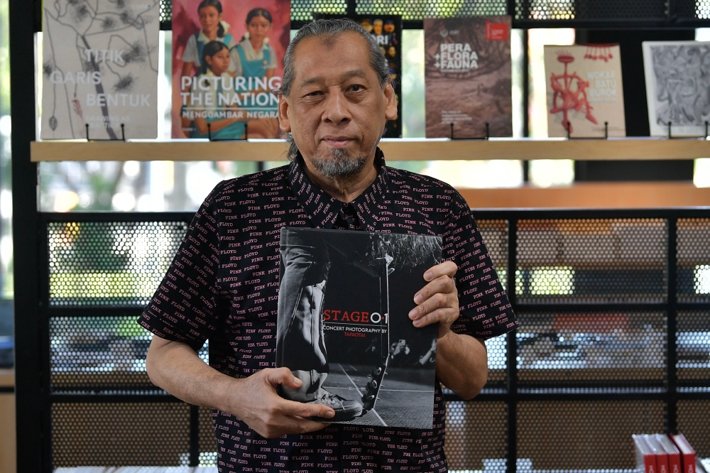 After over 20 years of photographing concerts, Mustaffa has compiled a portion of his work into a photography book titled ‘Stage 0.1 — Concert Photography’, published in collaboration with the National Art Gallery. — Bernama pic 
