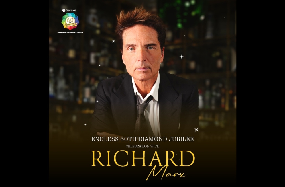 One of pop music’s most iconic voices, Richard Marx, is coming to Malaysia this August. — Picture courtesy of Resorts World