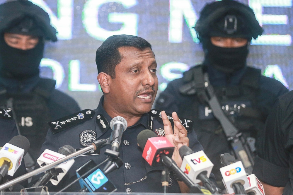 The case is being investigated under Section 209 (false claims), Section 14 (minor offences), and Section 294 of the Penal Code, which includes offences committed under the guise of religion. — Picture by Sayuti Zanudin