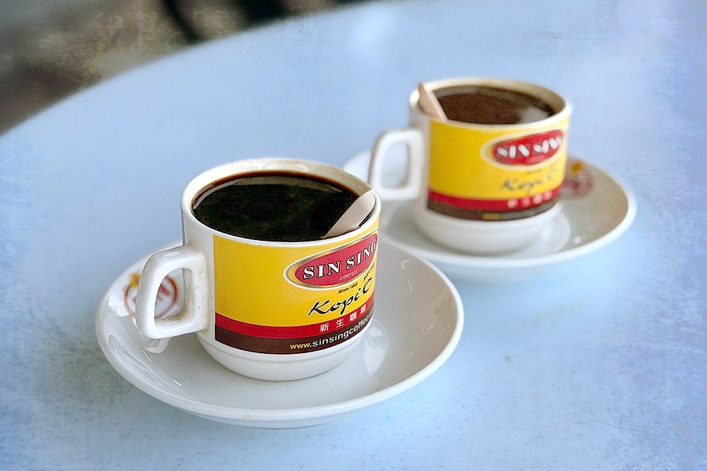 Local Malaccan ‘kopi’, thick and strong. — Picture by CK Lim