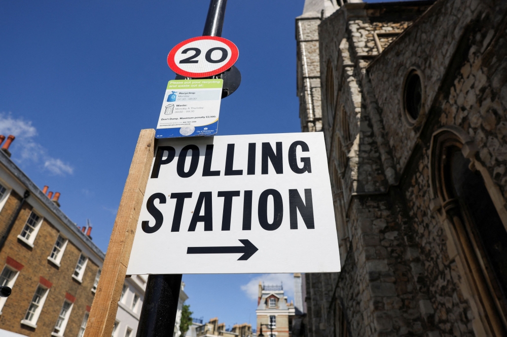 The British government said on Thursday it planned to give 16 and 17-year-olds the right to vote in all UK elections in a major overhaul of the country’s democratic system. — Reuters pic
