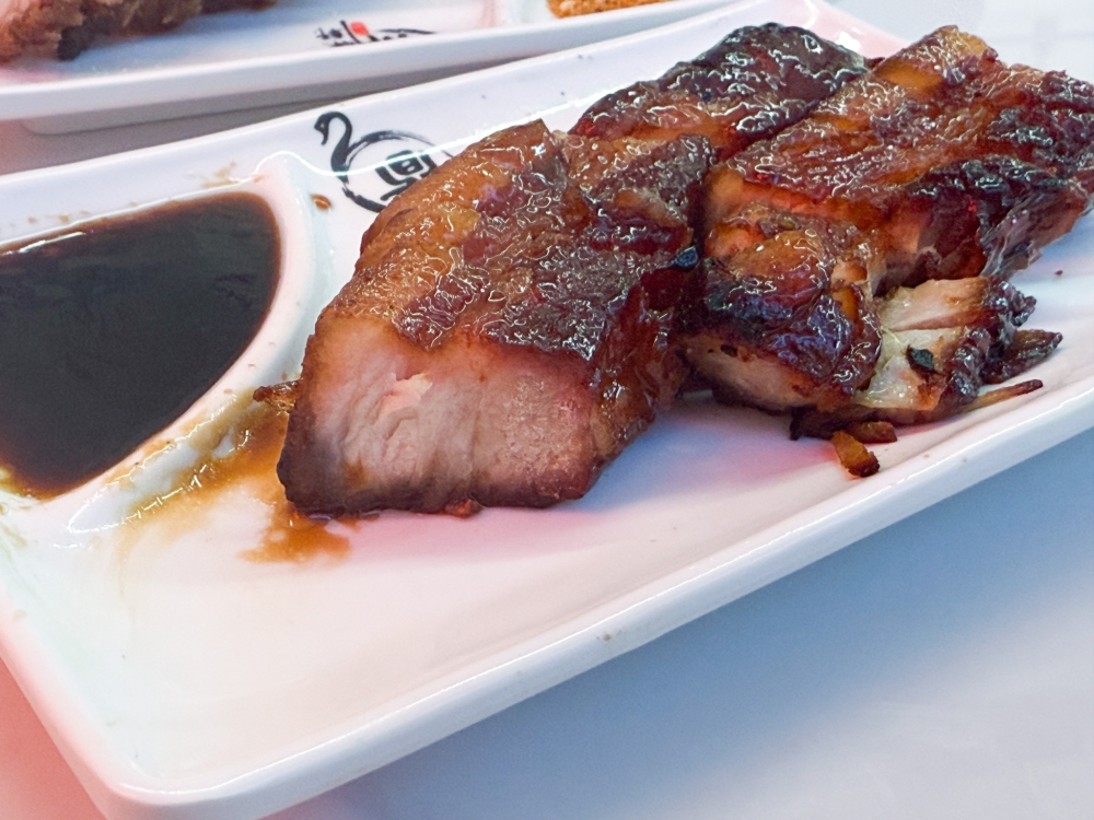 BBQ Pork is a touch sticky with tender fatty and lean meat. — Picture by Lee Khang Yi