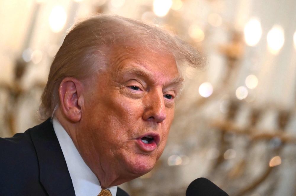 Since returning to the White House in January, Donald Trump has imposed a sweeping 10 per cent tariff on allies and competitors alike, alongside steeper levels on steel, aluminum and autos. — AFP pic