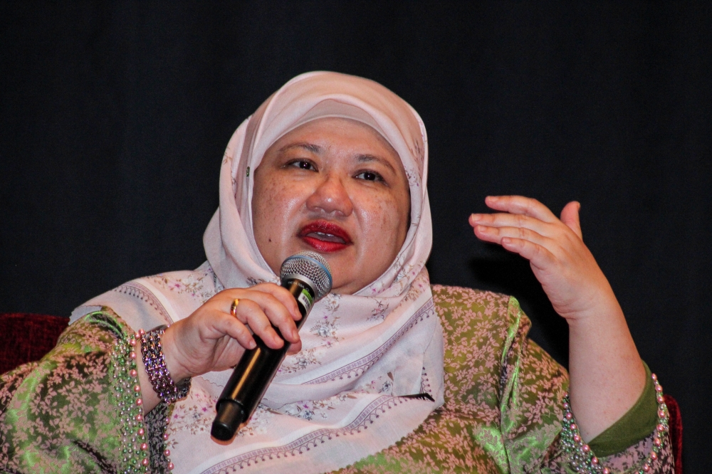 Auditor-General Wan Suraya Wan Radzi at a recent official function. Her appointment has sparked political debate, despite constitutional backing and a track record of public service spanning nearly three decades. — Bernama pic