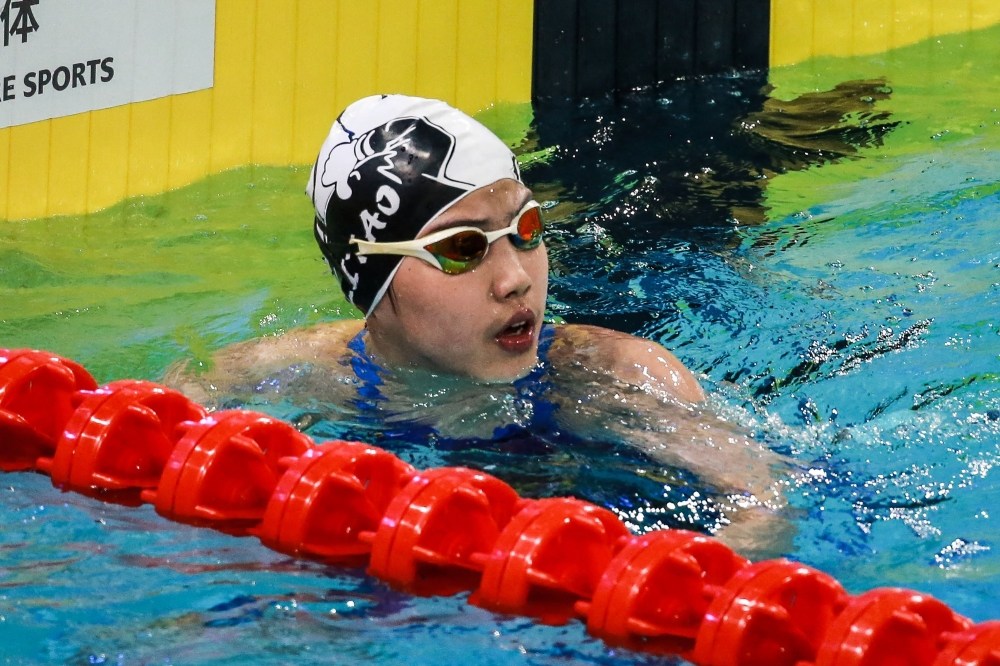 Yu Zidi discovered swimming as a small child in order to cool off and now aged just 12 the Chinese sensation will showcase her prodigious talents at the world championships from July 27, 2025. — AFP pic