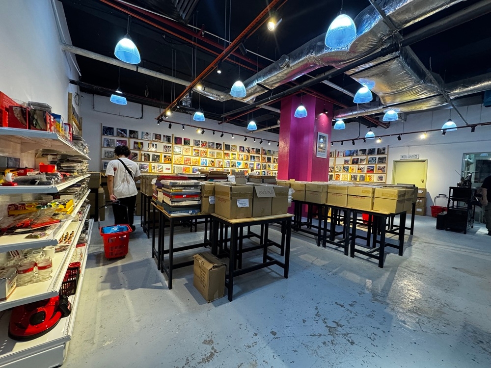 Rows of vinyl records, perfect for collectors. — Picture by Raymond Manuel