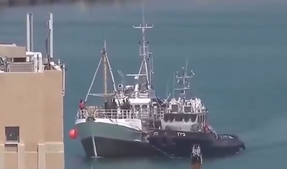 At least five of the 21 passengers of the Freedom Flotilla vessel Handala have agreed to be summarily deported after the boat was stopped and boarded by the Israeli navy while attempting to break a military blockade of the war-ravaged Palestinian territory. — Screengrab from social media