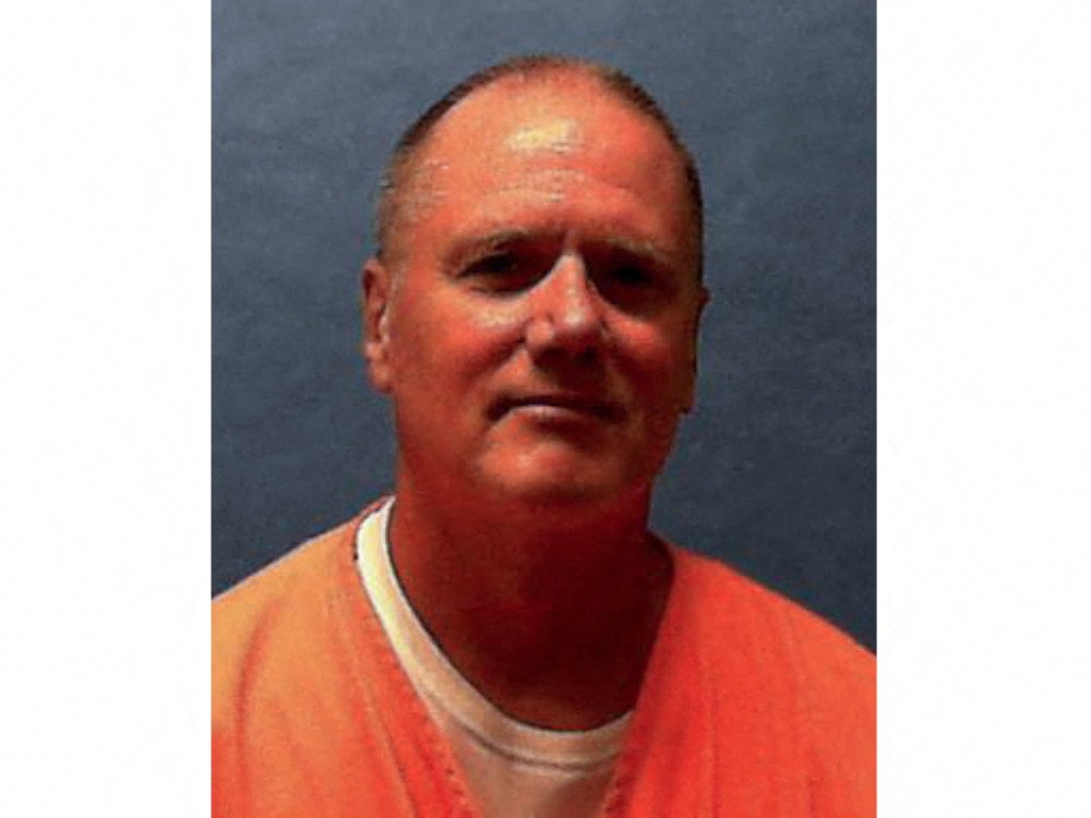 This undated photo released by the Florida Department of Corrections and obtained on July 30, 2025, shows death row inmate Edward Zakrzewski. — Florida Department of Corrections handout pic via AFP   
