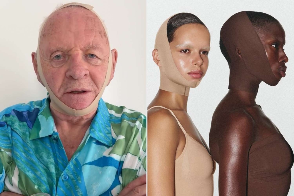 In a video posted on Instagram, the 86-year-old actor donned a nude post-surgical mask eerily similar to the one Kardashian unveiled this week as part of her SKIMS ‘Ultimate Face’ line — a sculpting wrap designed to tighten and lift the face. — Picture via X