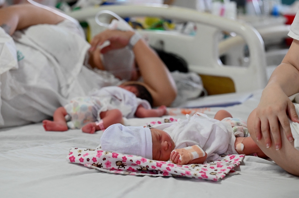 In the United States, meanwhile, Liam and Olivia remained the most popular baby names for the sixth consecutive year, with Emma, Noah, and Amelia rounding out the top rankings. — AFP file pic