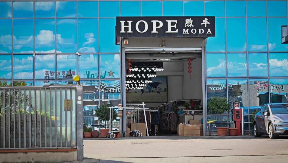 Chinese groups in the district thrive on the so-called 'Prato system', long rife with corruption and widely documented irregularities, particularly in the fast-fashion sector. — AFP pic