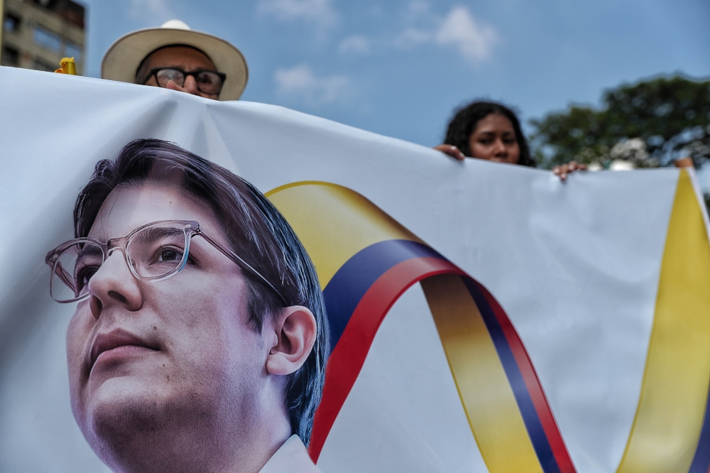 The death of Miguel Uribe adds further tragedy to his family's fraught history.— Anadolu via Reuters pic