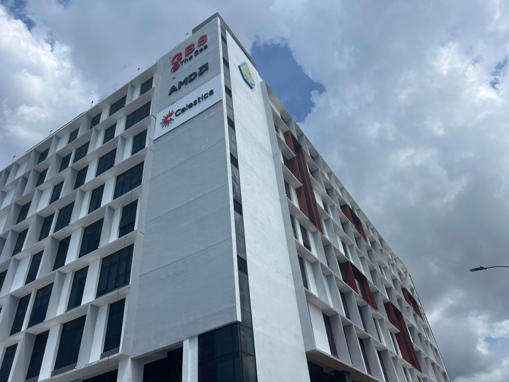 AMD's new office at GBS by the Sea, Penang spans 209,000 square feet and is designed to support over 1,200 employees. — Picture by Opalyn Mok