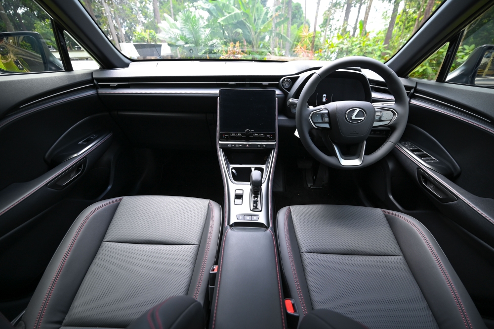 Lexus LBX cockpit demonstrates the Tazuna Concept — Lexus’s driver-focused design that ensures intuitive control with minimal hand and eye movement. — Picture courtesy of Lexus