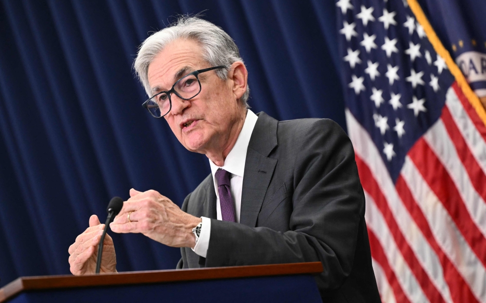 US Federal Reserve chairman Jerome Powell’s speech at the Jackson Hole Economic Policy Symposium on August 22, 2025 will be closely watched by markets worldwide. — AFP pic