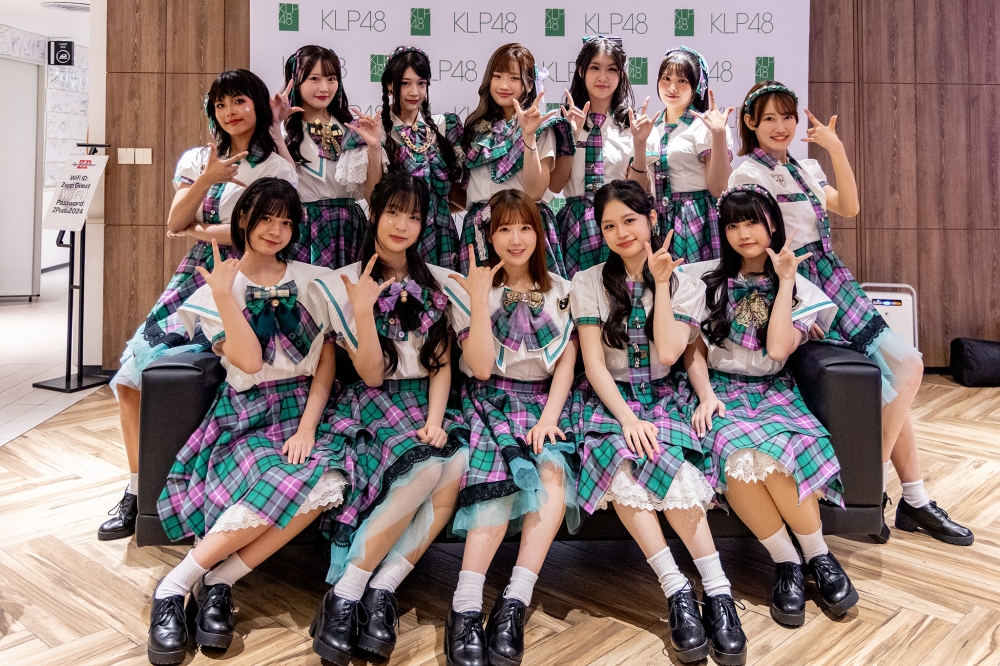 Since their formation in July 2024, KLP48 have learned the importance of having good communication and supporting each other. — Picture by Firdaus Latiff