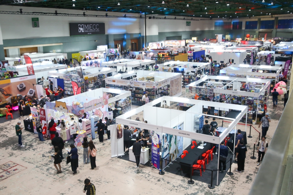 A general view of AniManGaki 2025 at Mines International Exhibition and Convention Centre August 22, 2025. — Picture by Choo Choy May