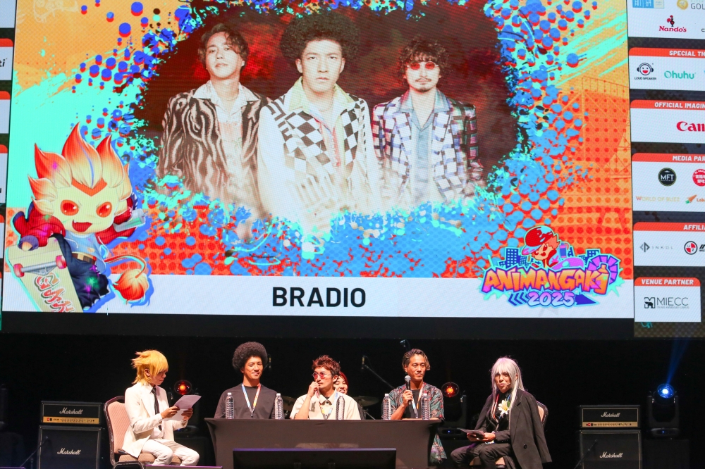 Rock band BRADIO will be performing at AniManGaki 2025 at the Mines International Exhibition and Convention Centre tomorrow. — Picture by Choo Choy May