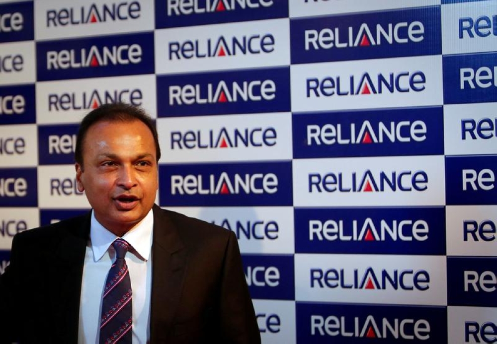 Anil Ambani’s spokesperson said the tycoon 'strongly denies all allegations and charges' and 'will duly defend himself'. — Reuters pic
