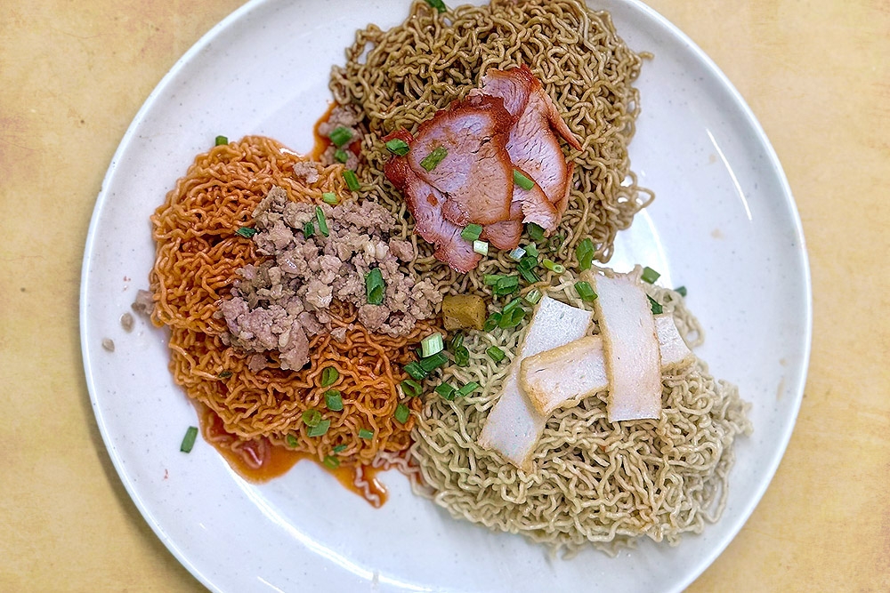 1. Kolo Mee 3 Rasa at Restoran J&J Borneo Corner. — Pictures by CK Lim