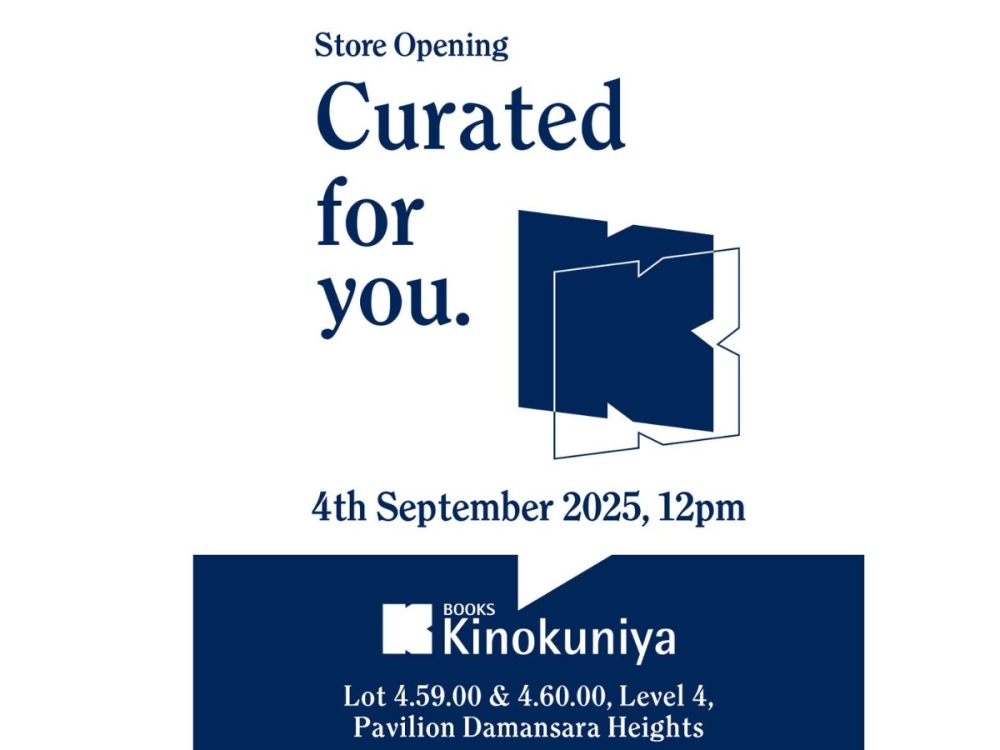 Books Kinokuniya will soon have a presence at Pavilion Damansara Heights. — Picture via Facebook/Kinokuniya