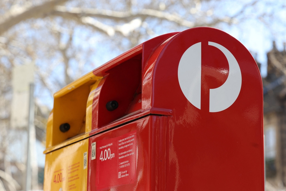 Australia Post has temporarily suspended some postal services to the United States and Puerto Rico in response to recently announced changes to import tariffs. — Reuters pic