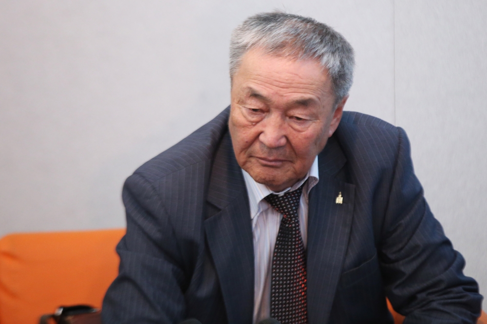 Dr Shaariibuu Setev holds a press conference in Putrajaya on June 19, 2018. — Picture by Azinuddin Ghazali