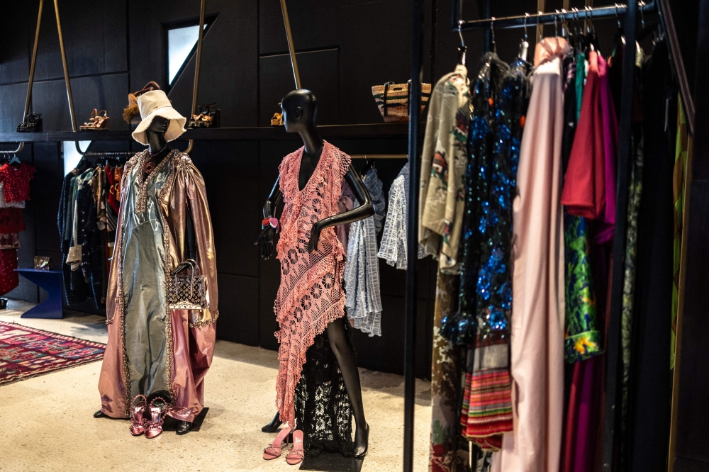 A general view inside Alara concept store in Lagos. — AFP pic