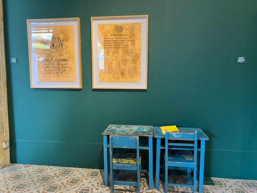 ‘Buku Latihan Sim Kia Miang’ (2025) by Arikwibowo Amril. — Picture by Opalyn Mok