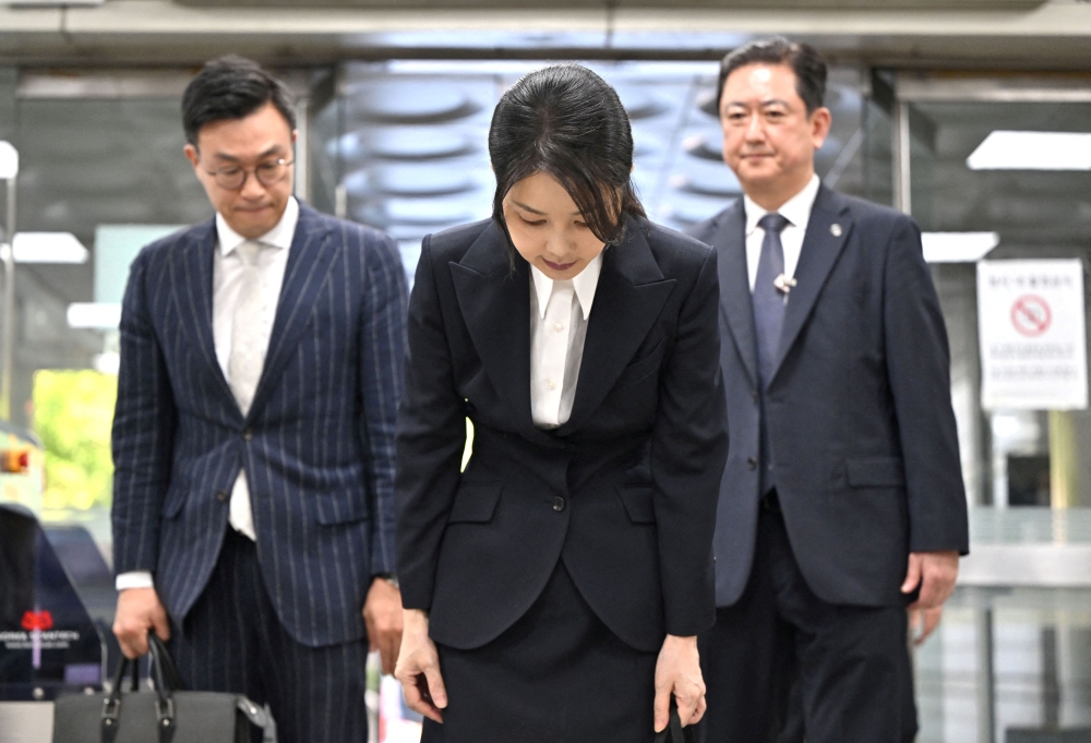 The charges against South Korea's former first lady Kim Keon Hee which are punishable by years in prison if she is found guilty. — Reuters file pic