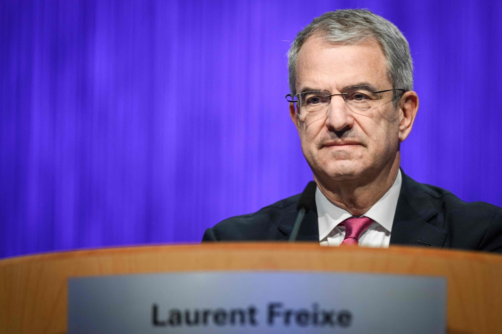 File picture of CEO Laurent Freixe attending a general shareholders meeting of Swiss food giant Nestle in Ecublens, near Lausanne, on April 16, 2025. Swiss food giant Nestle announced on September 1, 2025 it had dismissed Freixe as chief executive with immediate effect over an ‘undisclosed romantic relationship with a direct subordinate’. — AFP pic