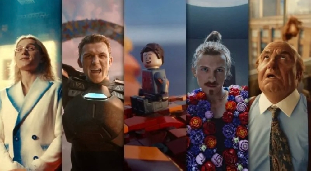 The two-minute live-action and animated short, Never Stop Playing, was released today by the Lego Group amid research showing children feel pressured to grow up too fast. — Picture via X