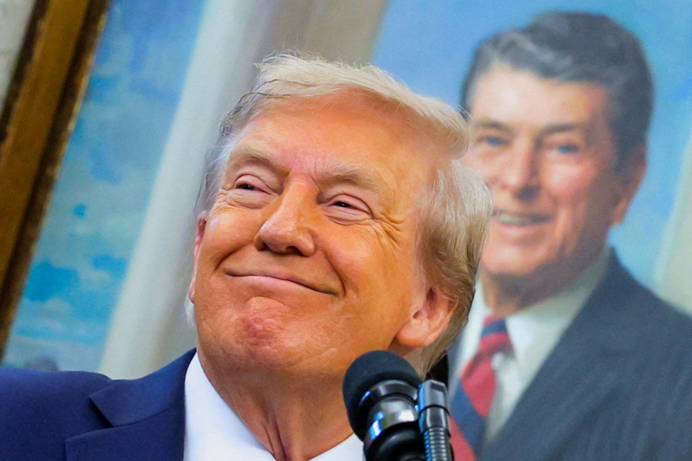 US President Donald Trump said yesterday that his administration would seek as early as today an expedited ruling by the Supreme Court 'because we need an early decision.' — Reuters pic