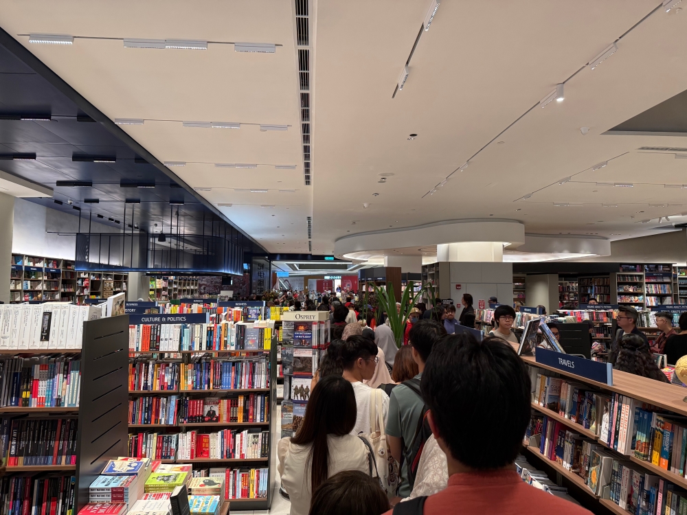 The new Kinokuniya at Pavilion Damansara Heights is a welcome addition to the mall. — Picture by Erna Mahyuni