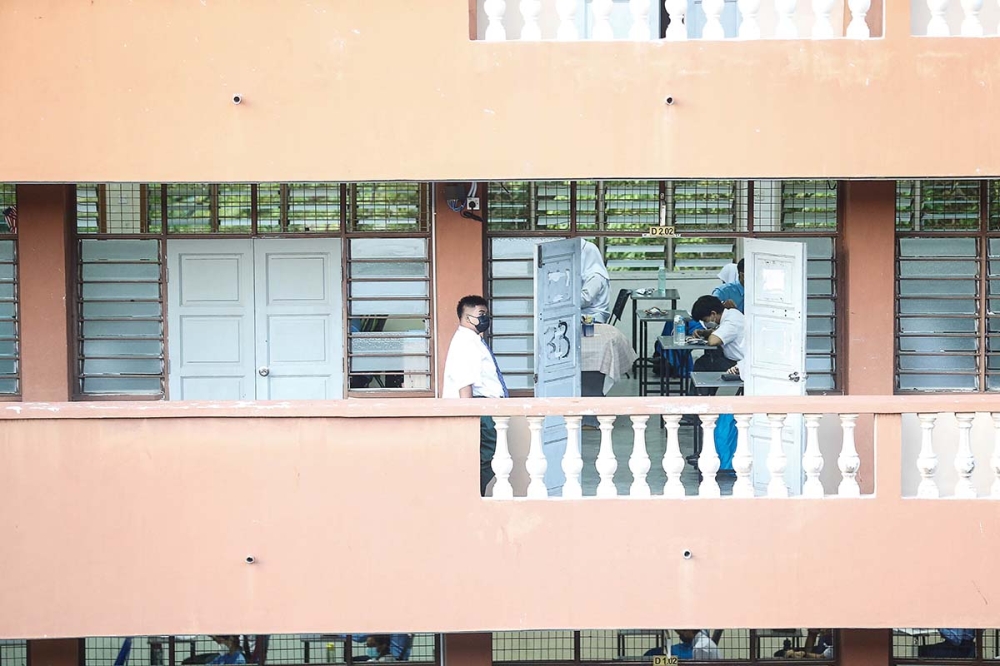 Malaysia has recorded a sharp rise in school bullying cases over the past four years, prompting renewed calls for legal reform and preventive measures. Picture for illustration purposes only. — Picture by Sayuti Zainudin 