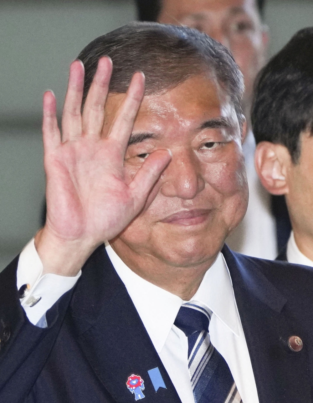 Since coming to power less than a year ago, Japanese Prime Minister Shigeru Ishiba has overseen his ruling coalition lose its majorities in elections for both houses of parliament amid voter anger over rising living costs. — Kyodo via Reuters pic