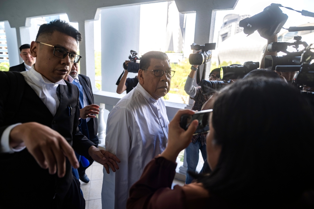 The court granted him bail of RM1.5 million with one surety for all charges, and ordered him to surrender his passport until the conclusion of the case. — Bernama pic
