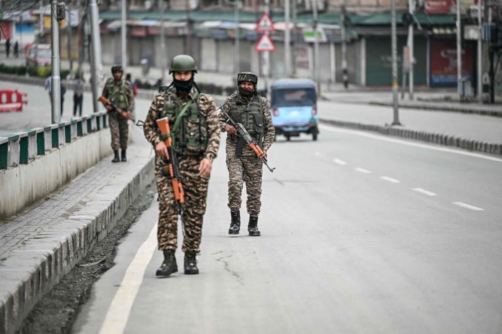 India now exports defence equipment to more than 100 countries, with the United States, France and Armenia among the top buyers, according to the defence ministry. — AFP pic