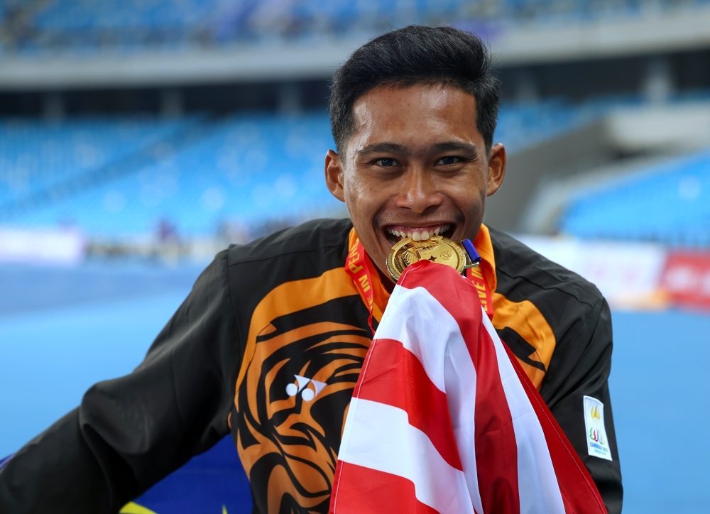 National 400 metre runner Umar Osman has been named Malaysia’s wild card entry for the 2025 World Athletics Championships in Tokyo, taking place from September 13 to 21. — Bernama pic