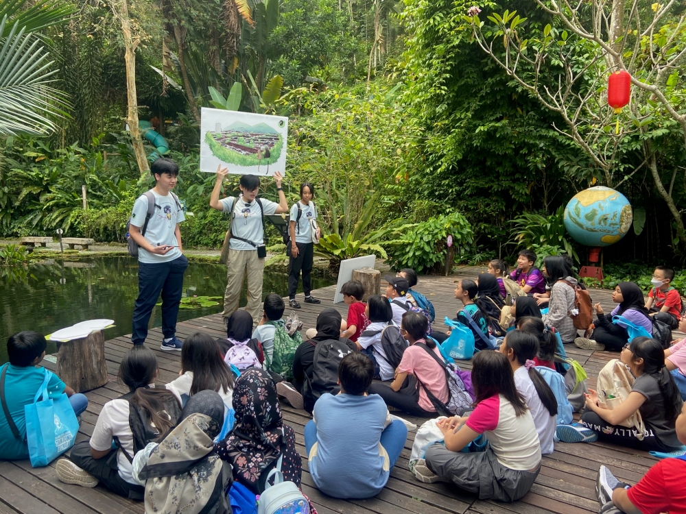 LPP organises environmental education programmes for children to create awareness about primates conservation. — Picture courtesy of Langur Project Penang