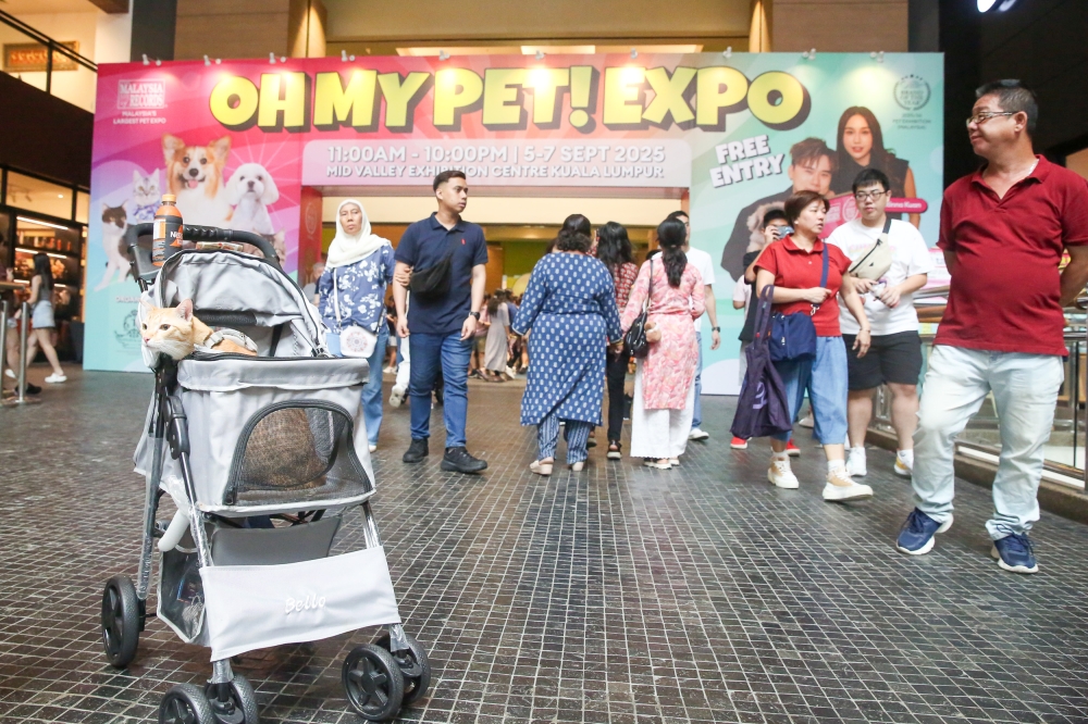 It was a packed weekend for some few thousands pet owners across Klang Valley who came for the recent Oh My Pet Expo 2025. — Picture by Choo Choy May