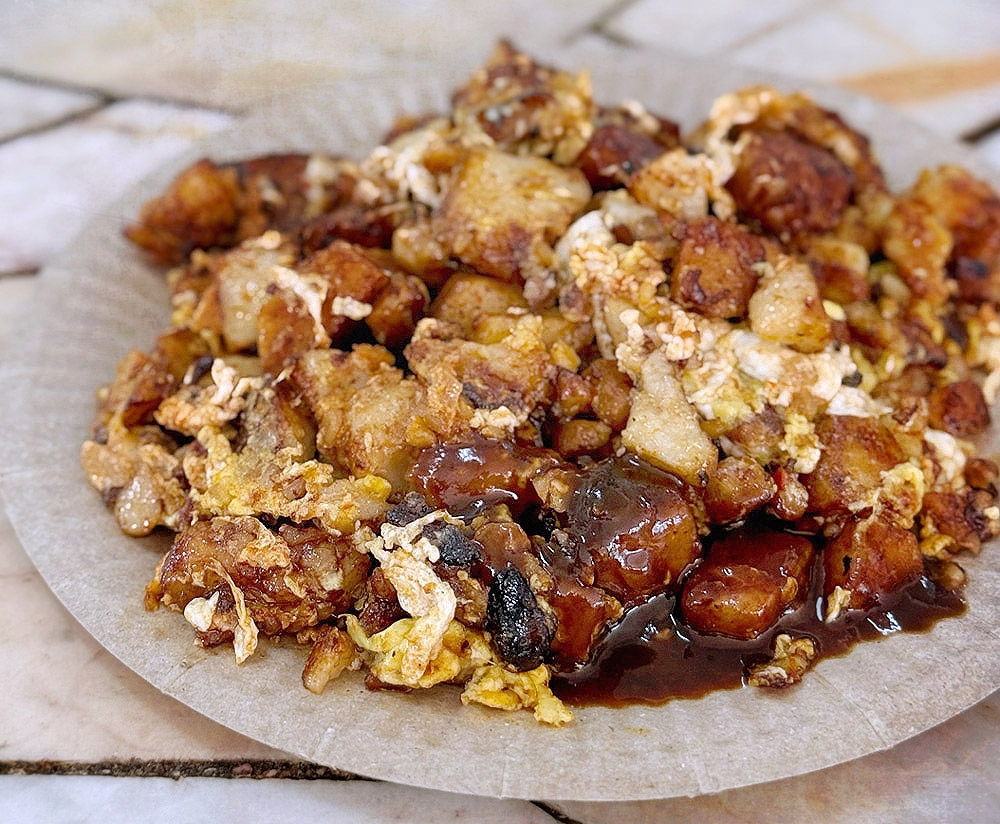 Fried carrot cake or ‘chai tau kway’ in Ujong Pasir, Melaka. — Picture by CK Lim