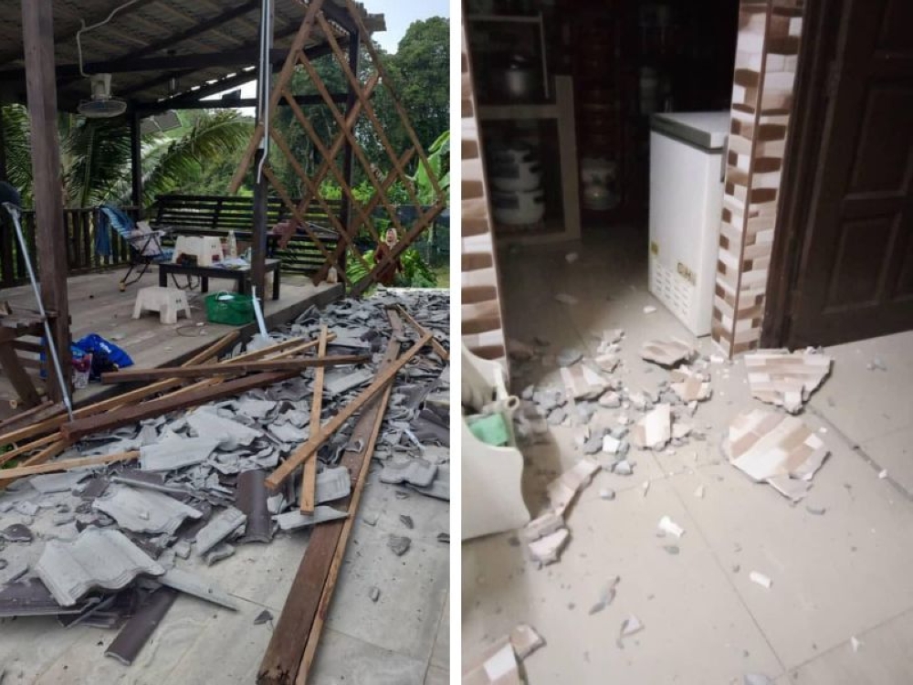 Scenes of destructions shared on social media showed the effect of a minor 4.1-magnitude quake that struck Segamat in Johor at 6.13am August 24, 2025 that was also felt in other parts of the state as well as southern Pahang, Melaka and Negeri Sembilan.