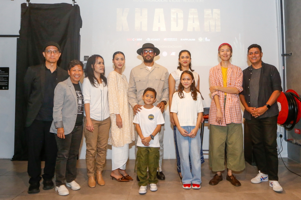 Prominent Malaysian production house Red Communications, in collaboration with Komet Production, has announced their upcoming film ‘Khadam’, a Malaysian horror film set in the 1950s. — Picture by Raymond Manuel