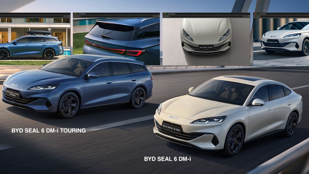 The Seal 6 DM-i and Seal 6 DM-i Touring were launched for the European market.  — SoyaCincau pic