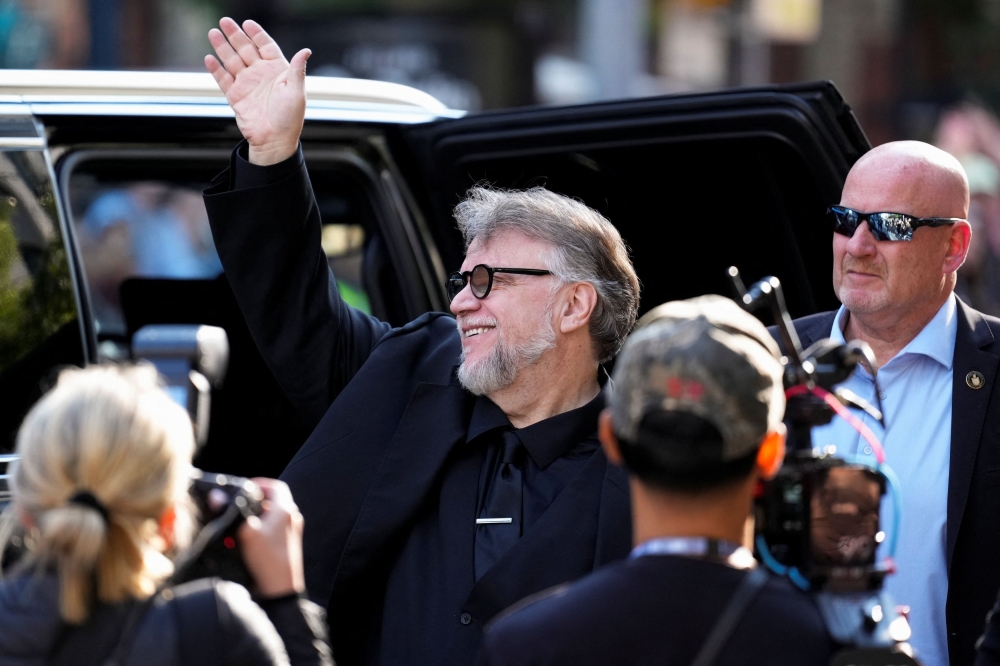 Director Guillermo del Toro waves while attending the red carpet for the film ‘Frankenstein’, as the Toronto International Film Festival (TIFF) returns for its 50th edition in Toronto, Ontario, Canada, September 8, 2025. — Reuters pic 