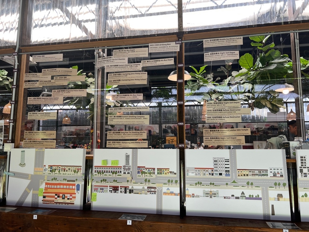 Mapping Jalan Gurdwara exhibition by Coex and Ruang Kongsi. — Picture by Opalyn Mok