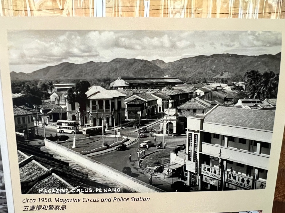 A 1950 photo of Magazine Circus at the Mapping Jalan Gurdwara exhibition by Coex and Ruang Kongsi. — Picture by Opalyn Mok