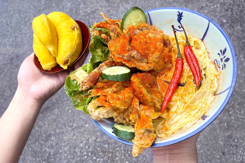 Papasan Canteen’s Durian Carbonara. — Picture courtesy of Papasan Canteen Papasan Canteen’s Durian Carbonara. — Picture courtesy of Papasan Canteen