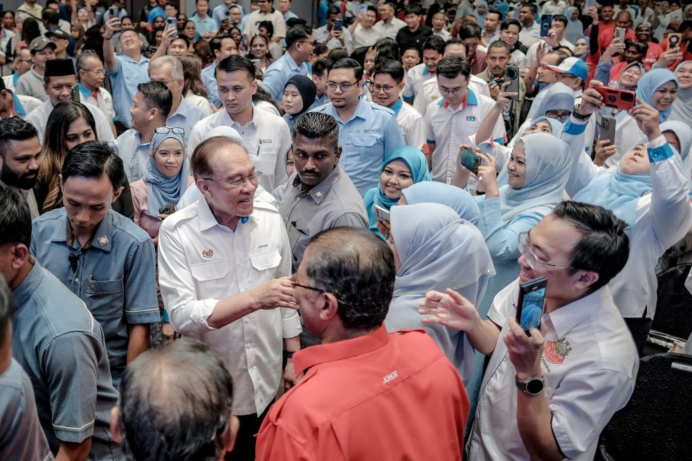 Prime Minister Datuk Seri Anwar Ibrahim said today that Malaysia Day is not merely about commemorating the historic union of diverse regions and cultures, but stands as a symbol of a nation’s unwavering resolve to remain united in diversity. — Bernama pic